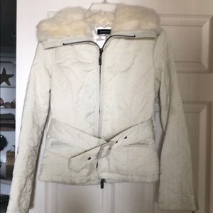 BEBE cream jacket